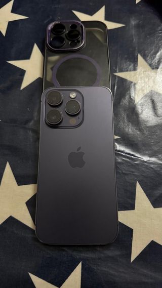 iPhone 14 Pro Gris/Morado