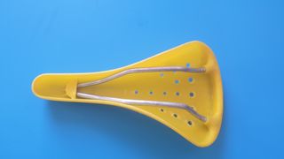 Selim GES de bicicleta BMX amarelo