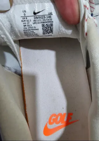 Nike Zapatillas Blancas y Rojas nuevas