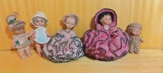 lote Muñecas de colección vestida de época
