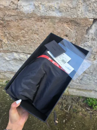 Zapatillas Prada Azul y Blanco