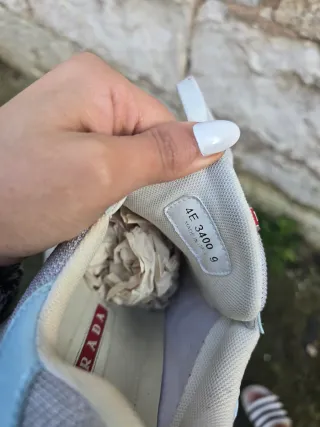 Zapatillas Prada Azul y Blanco