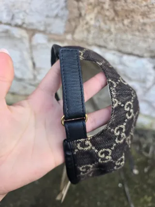 Gorra Gucci Marrón y Dorado