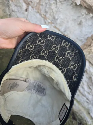 Gorra Gucci Marrón y Dorado