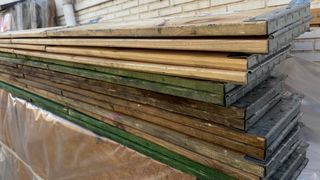 Cajones de madera para jardín