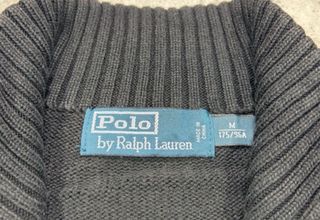 Maglione Polo Ralph Lauren collo alto M grigio