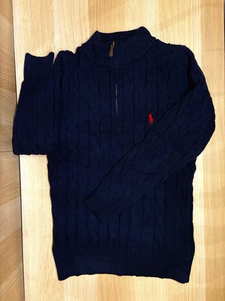 Maglione Polo Ralph Lauren collo alto M grigio