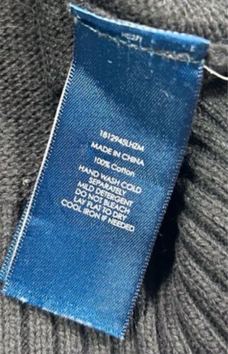 Maglione Polo Ralph Lauren collo alto M grigio