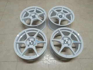 Llantas Buddy Club P1 4x100 15x7 ET35