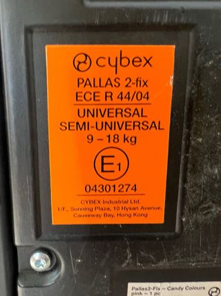 Silla coche Cybex Pallas 2-Fix