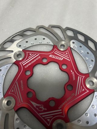 Disco Freno Bicicleta 140mm Rojo