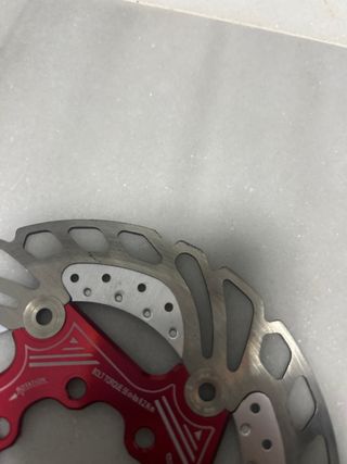 Disco Freno Bicicleta 140mm Rojo
