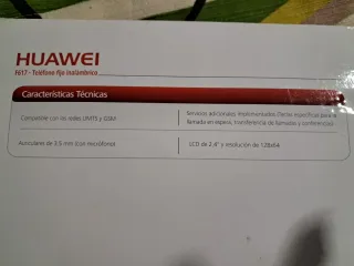 Teléfono Inalámbrico Huawei F617 Bluetooth