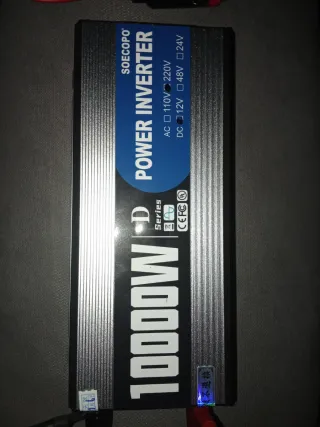 Inversor 10000W Onda Pura seunodial a estrenar.