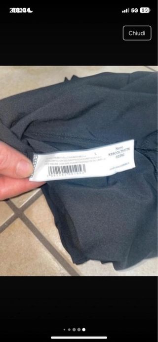 Camicietta nera donna S