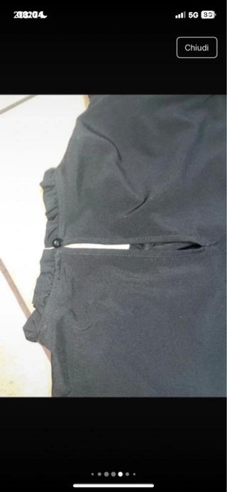 Camicietta nera donna S