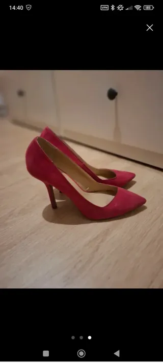 Zapatos tacón Zara Talla 39