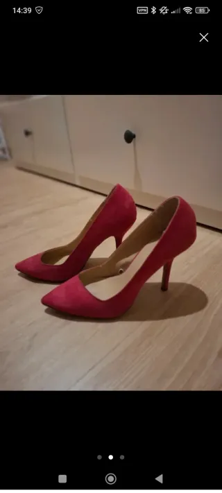 Zapatos tacón Zara Talla 39