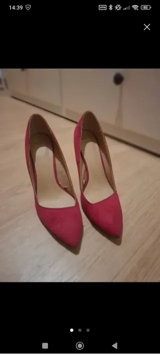 Zapatos tacón Zara Talla 39