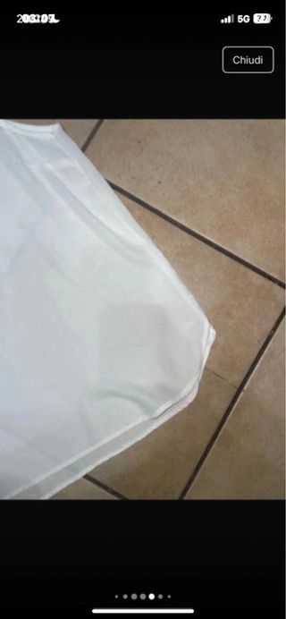 Bluse bianca Piazza Italia donna XL