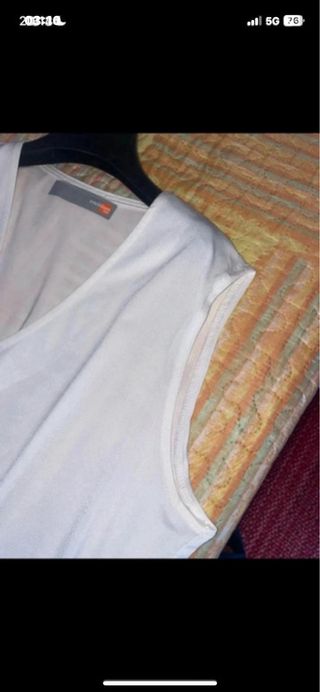 Blusa donna bianca taglia L