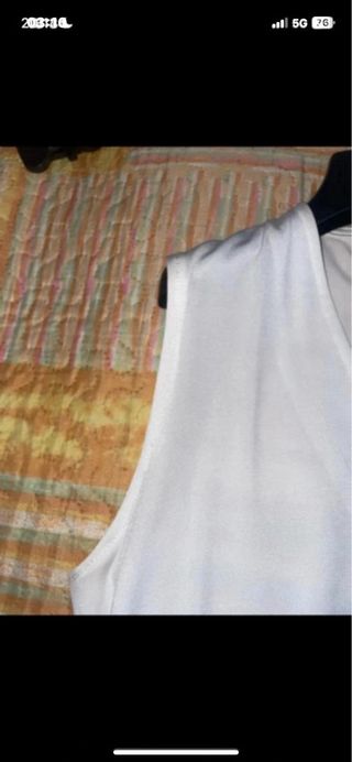 Blusa donna bianca taglia L