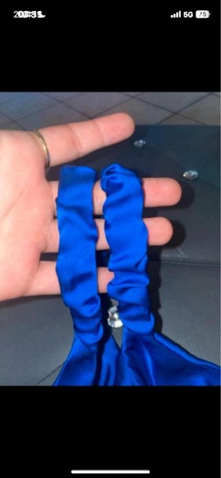 Blusa Zuiki blu elettrico taglia S