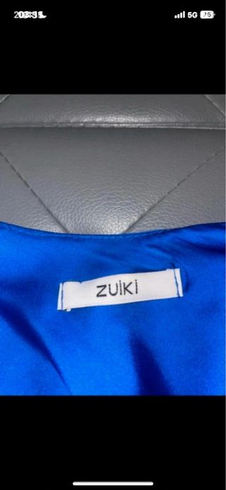 Blusa Zuiki blu elettrico taglia S