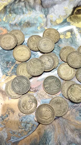 Lote de 20 monedas de 1 peseta
