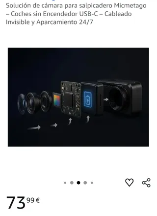 Dash Cam 4K wifi USB-C