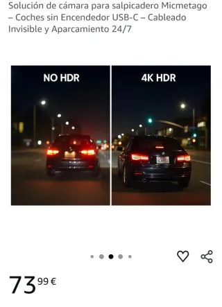 Dash Cam 4K wifi USB-C