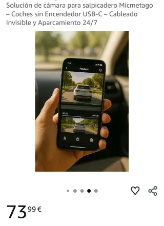 Dash Cam 4K wifi USB-C