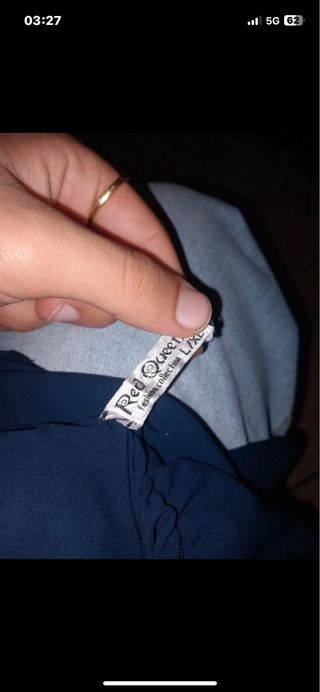 Blusa monospalla blu taglia L/XL