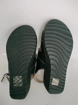 Sandalias cómodas mujer azul marino