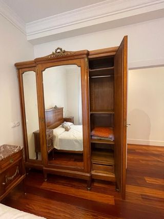 Dormitorio completo madera maciza antiguo