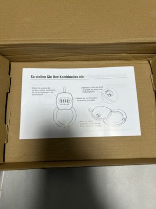 Candado oGoDeal con combinación y llaves