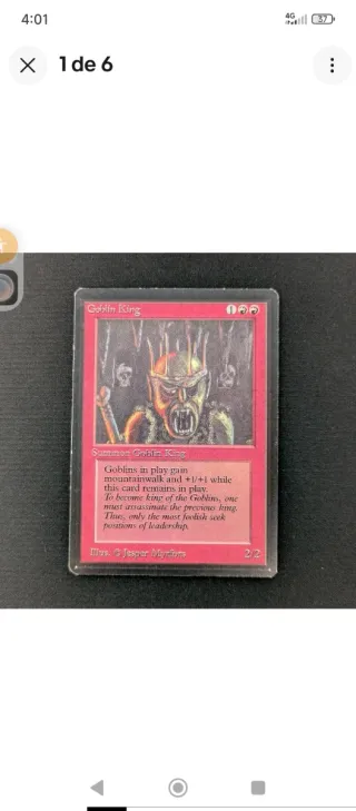 Magic The Gathering: Goblin King Beta