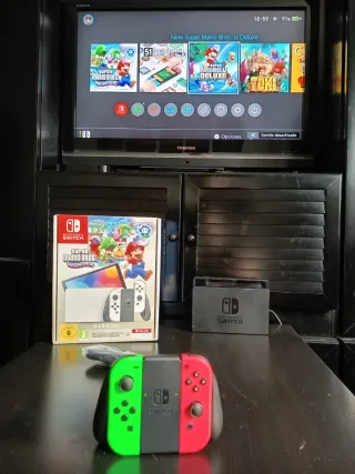 Nintendo Switch Verde y Rosa