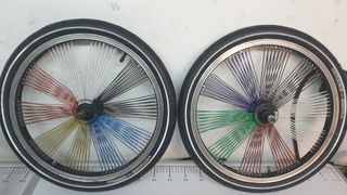 Rodas bmx freestyle usadas com pneus