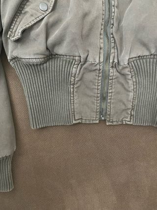 Giacca bomber verde oliva