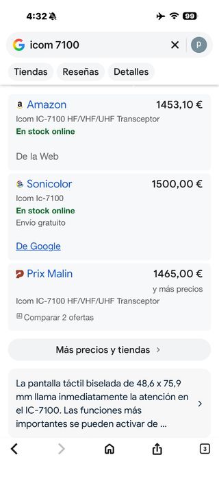 ICOM IC-7100 HF/VHF/UHF DIGITAL DSTAR