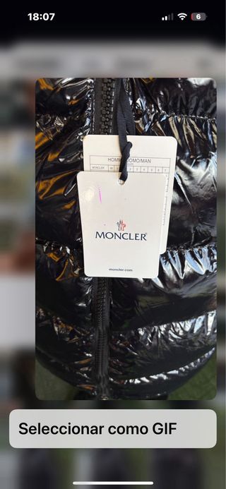 Chaqueta Moncler Roja