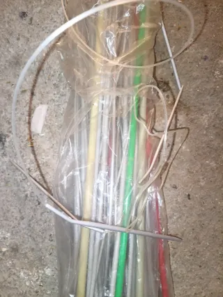 Ovillos de lana varios colores hilo de teje td clr