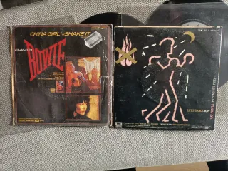 David Bowie lote de 7 singles