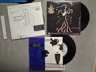 David Bowie lote de 7 singles