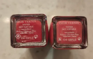 Lote 2 Esmaltes Dior