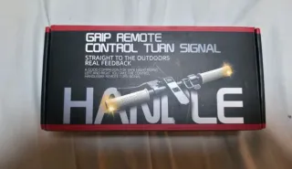 Empuñaduras Patinete/Bici con Luz LED Naranja