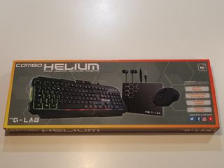 Combo Teclado y Ratón Gaming G-Lab Helium