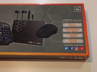 Combo Teclado y Ratón Gaming G-Lab Helium