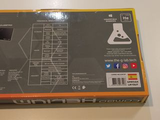 Combo Teclado y Ratón Gaming G-Lab Helium